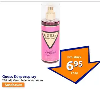 Action Guess körperspray Angebot