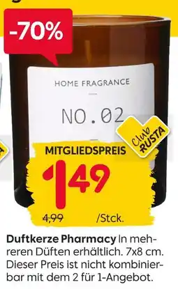 Rusta Pharmacy duftkerze Angebot