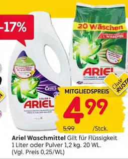 Rusta Ariel ariel waschmittel Angebot