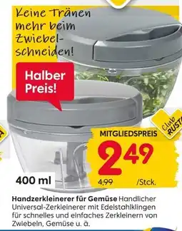 Rusta Handzerkleinerer für gemüse Angebot