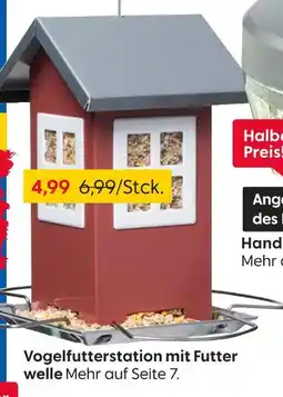 Rusta Vogelfutterstation mit futterwelle Angebot