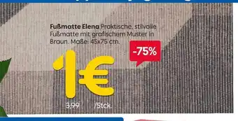 Rusta Elena fußmatte Angebot