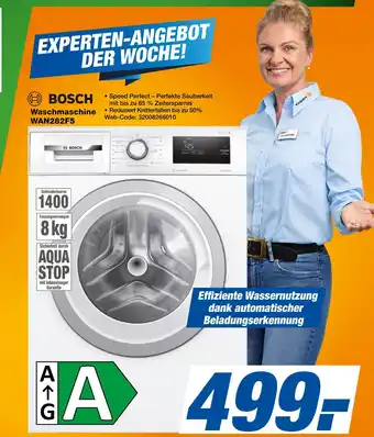 Expert Bosch waschmaschine wan282f5 Angebot