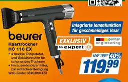 Expert Beurer haartrockner hc 110 ex Angebot