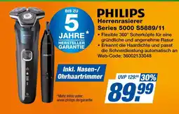 Expert Philips herrenrasierer series 5000 s5889/11 Angebot