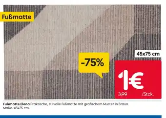 Rusta Elena fußmatte elena Angebot