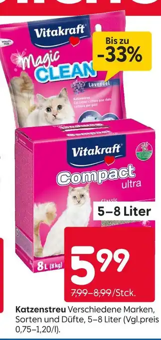 Rusta Vitakraft katzenstreu Angebot