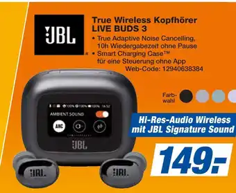 Expert Jbl true wireless kopfhörer live buds 3 Angebot