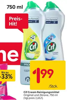 Rusta Cif cif cream reinigungsmittel Angebot