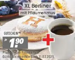 Höffner XL Berliner mit Pflaumenmus Angebot