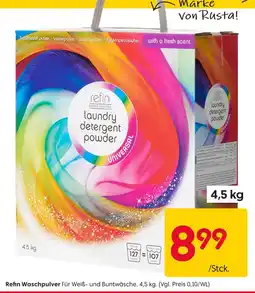 Rusta Refin waschpulver Angebot