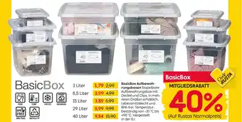 Rusta Basicbox aufbewahrungsboxen Angebot