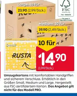 Rusta Rusta umzugskartons Angebot