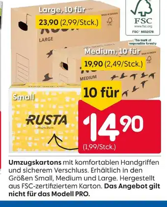 Rusta Rusta umzugskartons Angebot