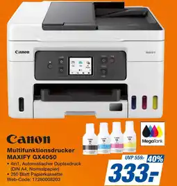 Expert Canon multifunktionsdrucker maxify gx4050 Angebot