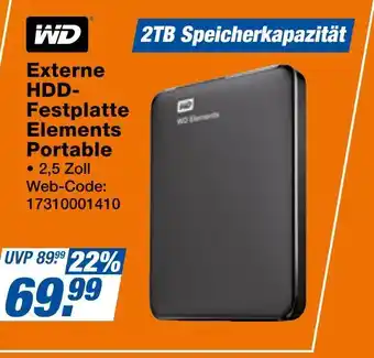 Expert Wd externe hdd-festplatte elements portable Angebot