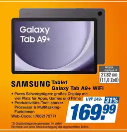 Expert Samsung tablet galaxy tab a9+ wifi Angebot