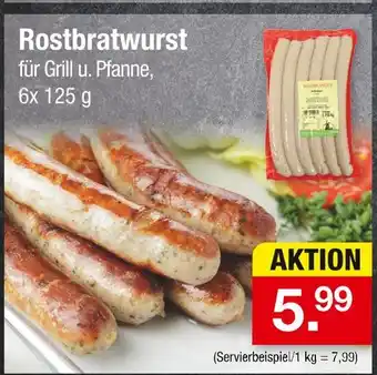 Zimmermann Rostbratwurst Angebot