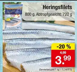 Zimmermann Frosta heringsfilets Angebot