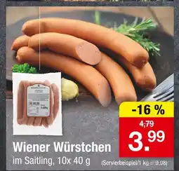 Zimmermann Wiener würstchen Angebot