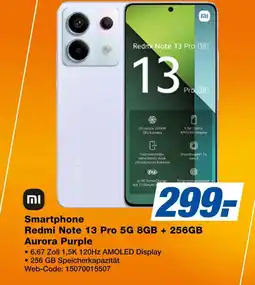 Expert Xiaomi redmi note 13 pro 5g 8gb + 256gb aurora purple Angebot