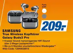 Expert Samsung true wireless kopfhörer galaxy buds3 pro Angebot