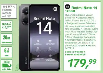 EP Redmi Note 14 128GB Angebot