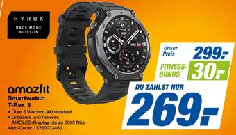 Expert Amazfit smartwatch t-rex 3 Angebot