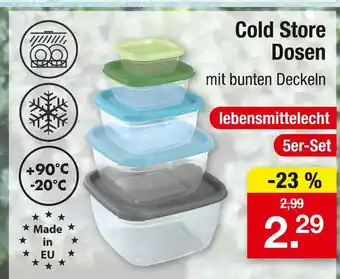 Zimmermann Cold store dosen Angebot