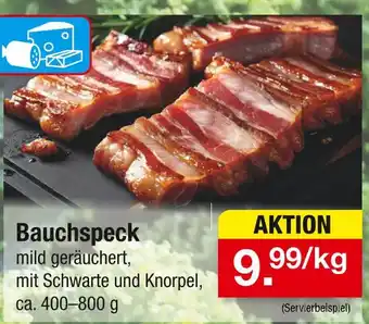 Zimmermann Bauchspeck Angebot