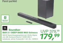 EP JBL Soundbar BAR 2.1 DEEP BASS MKII Schwarz Angebot