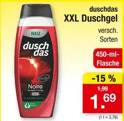 Zimmermann Duschdas xxl duschgel Angebot