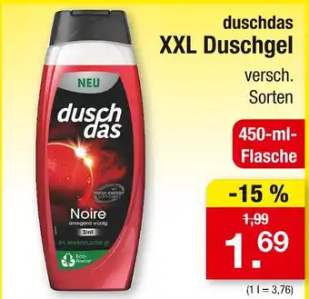 Zimmermann Duschdas xxl duschgel Angebot