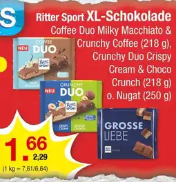 Zimmermann Ritter sport xl-schokolade Angebot