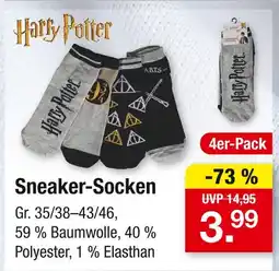 Zimmermann Harry potter sneaker-socken Angebot