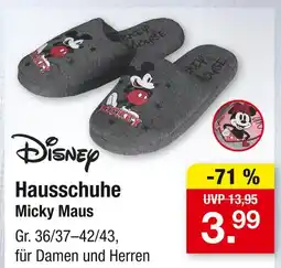 Zimmermann Disney hausschuhe micky maus Angebot