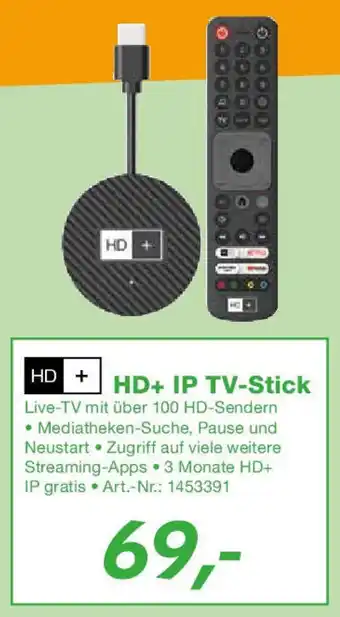 EP HD+ IP TV-Stick Angebot