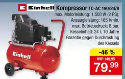 Zimmermann Einhell kompressor tc-ac 190/24/8 Angebot