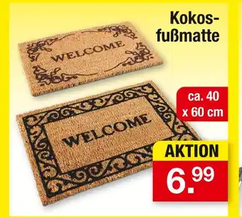 Zimmermann Kokosfußmatte Angebot