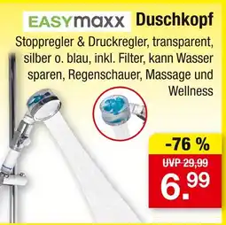 Zimmermann Easymaxx duschkopf Angebot