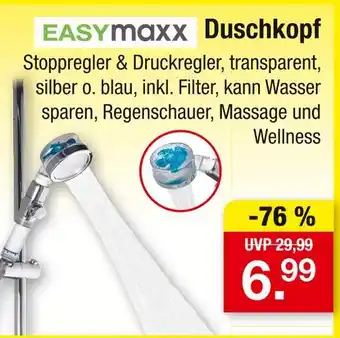 Zimmermann Easymaxx duschkopf Angebot