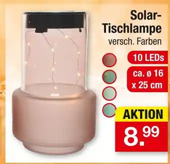 Zimmermann Solar-tischlampe Angebot