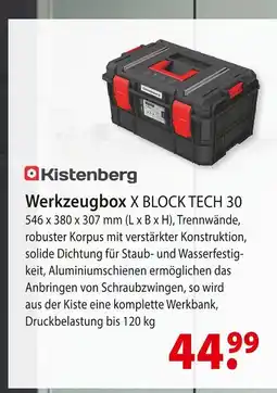 bauSpezi Kistenberg werkzeugbox x block tech 30 Angebot