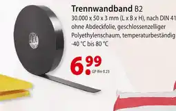 bauSpezi Trennwandband b2 Angebot