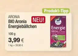 Vitalia Aronia bio aronia energiebällchen Angebot