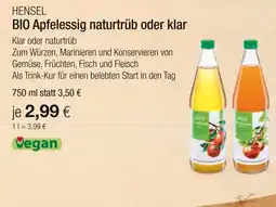 Vitalia Hensel bio apfelessig Angebot