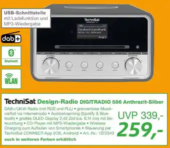 EP TechniSat Design-Radio DIGITRADIO 586 Anthrazit-Silber Angebot