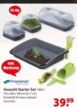 bauSpezi Prosperplast anzucht starter-set 14in1 Angebot