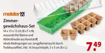 bauSpezi Meister zimmergewächshaus-set Angebot