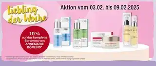 Vitalia Annemarie börlind 10 % auf das komplette sortiment von annemarie börlind Angebot